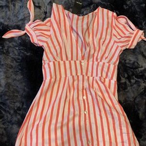 Nasty gal candy stripe dress